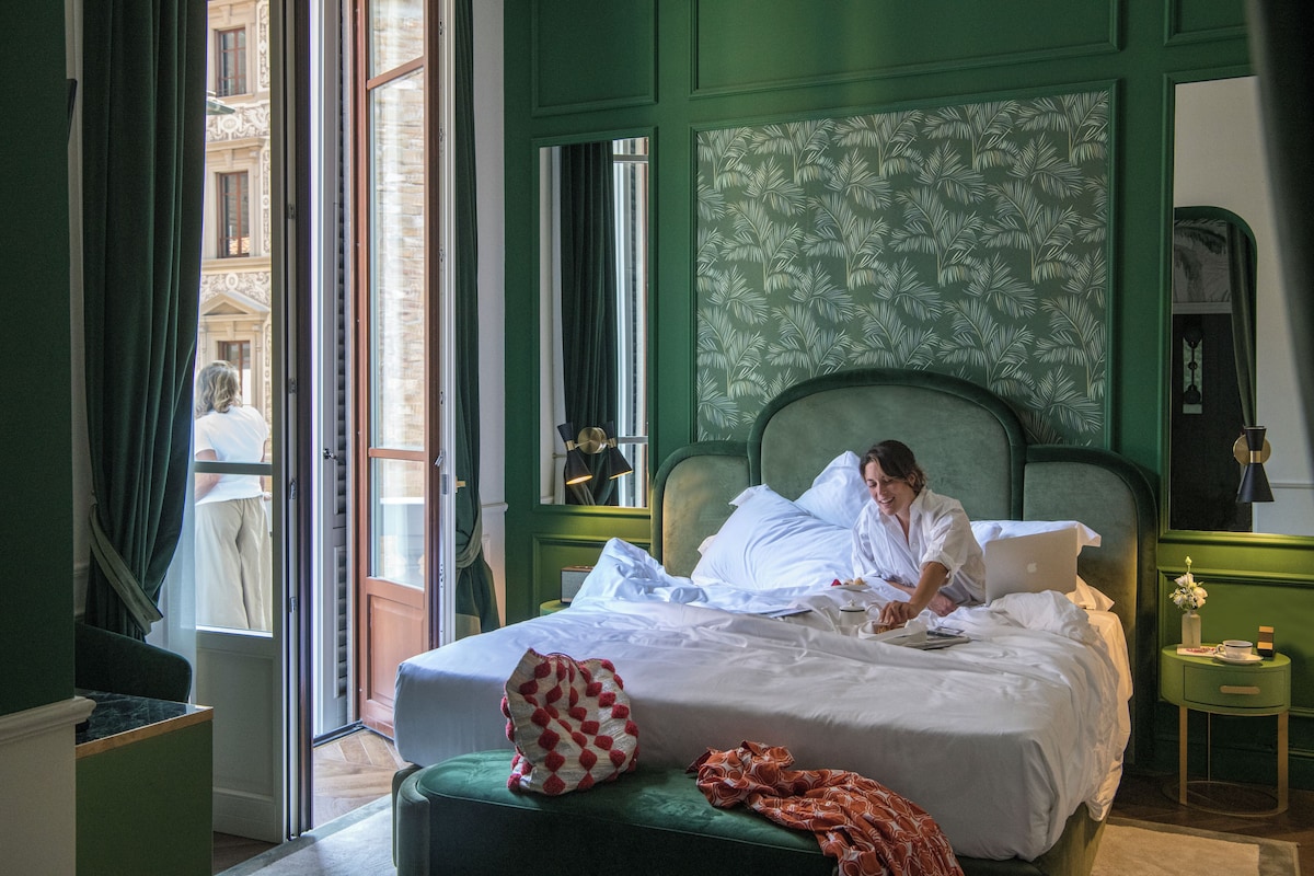 A room at La Gemma, Florence