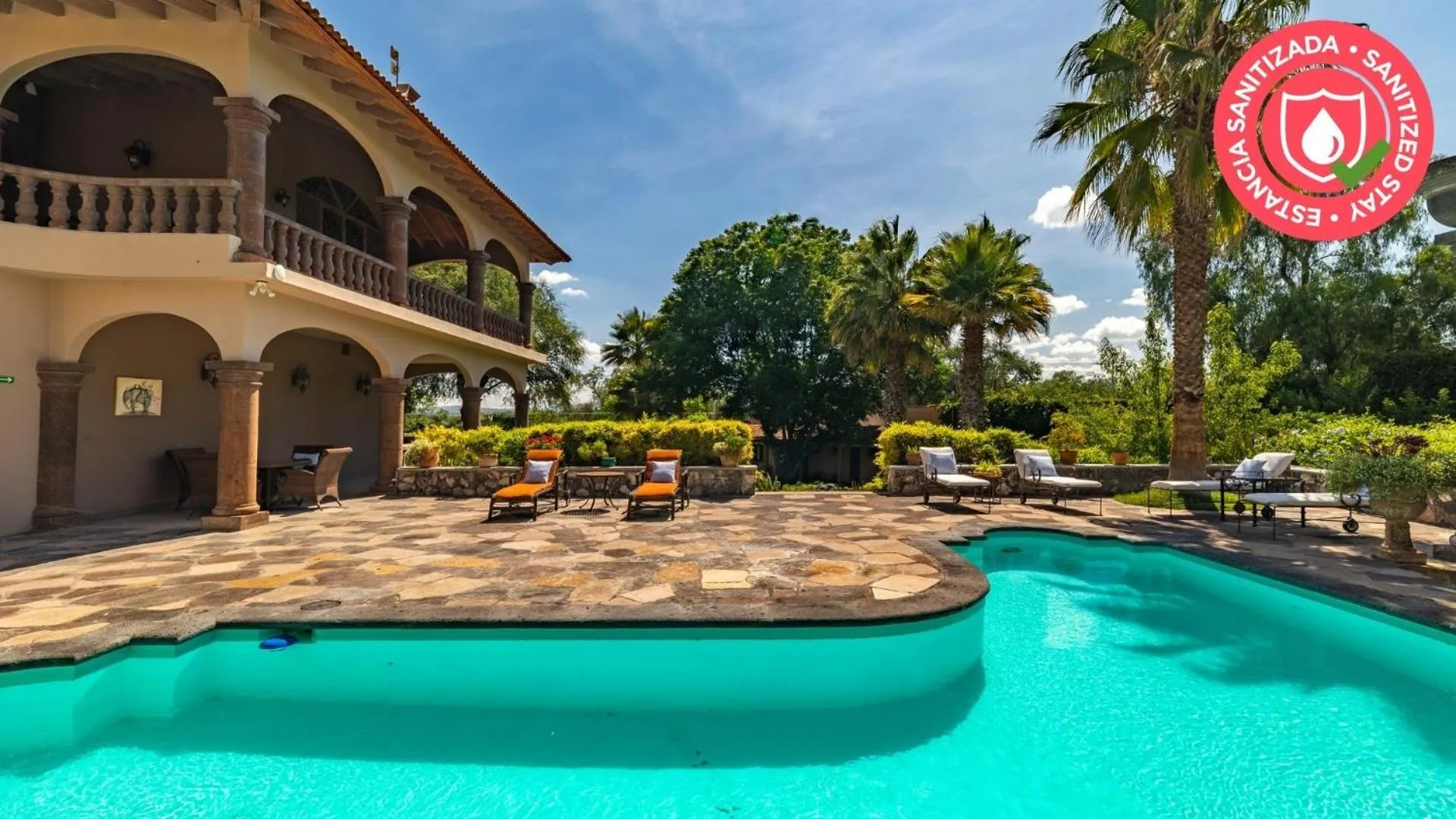 Casa Las Palmas en San Miguel de Allende