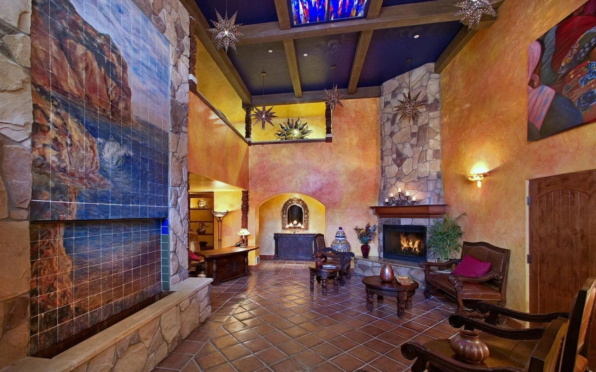 Avila La Fonda Hotel interior