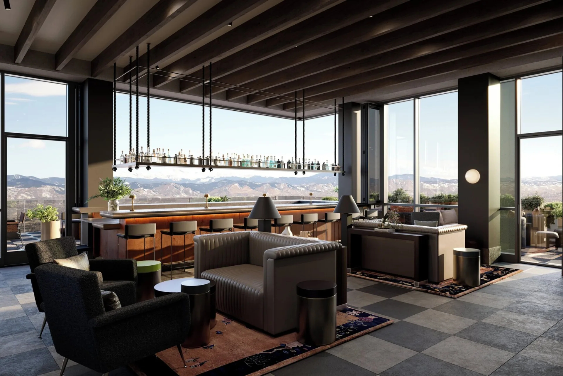 Kimpton Claret Hotel interior