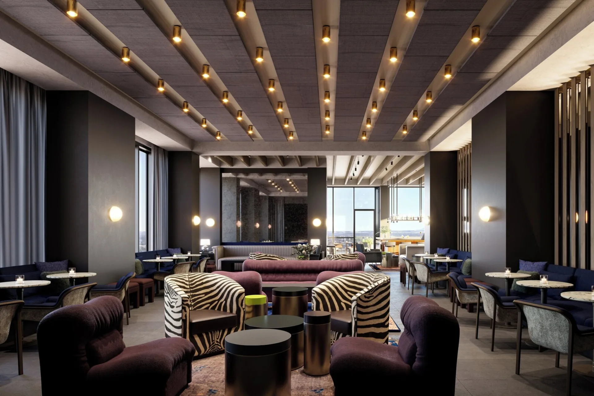 Kimpton Claret Hotel interior