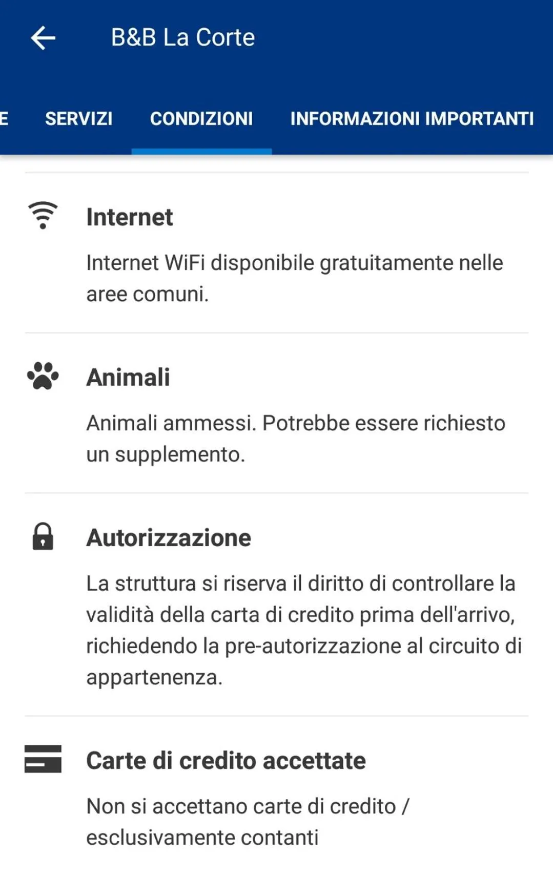 B&B La Corte