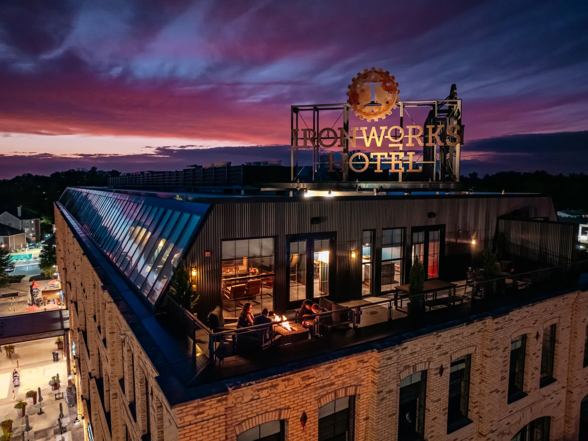 Ironworks Hotel Indy interior