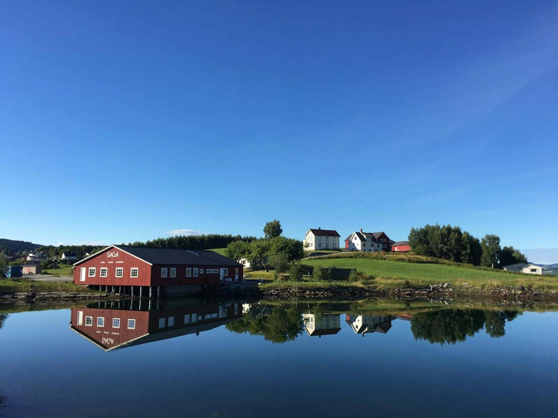 SAGA, badehotell med sauna og badebrygge - Inderøy