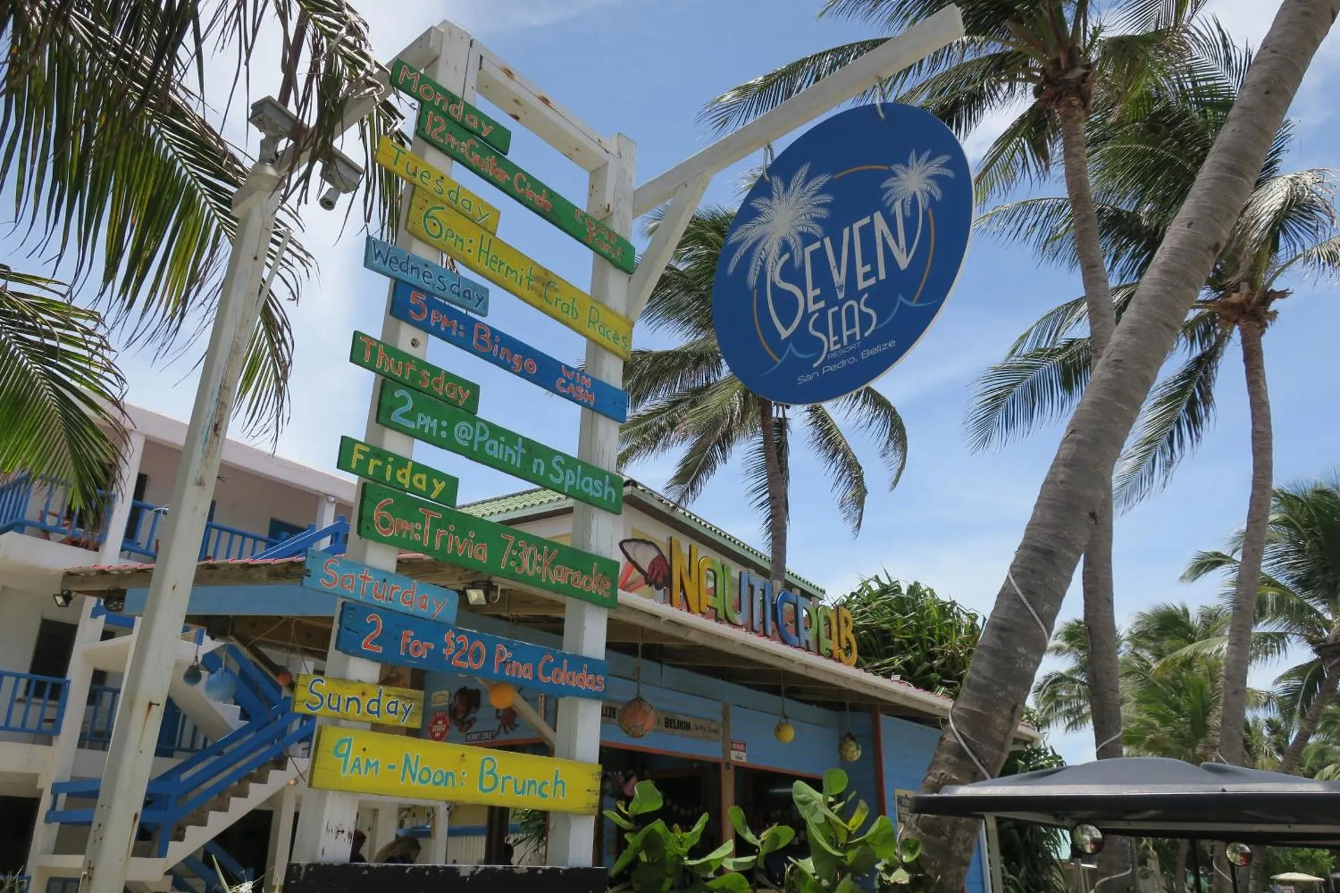 Dog Friendly Hotel $San Pedro - $Seven Seas Resort Adults Only