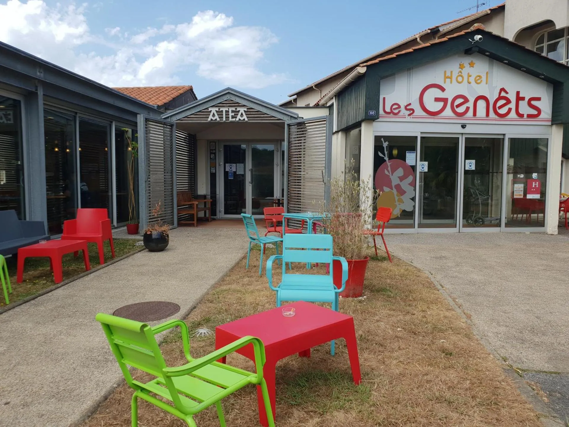 Hotel LES GENETS - Restaurant ATEA