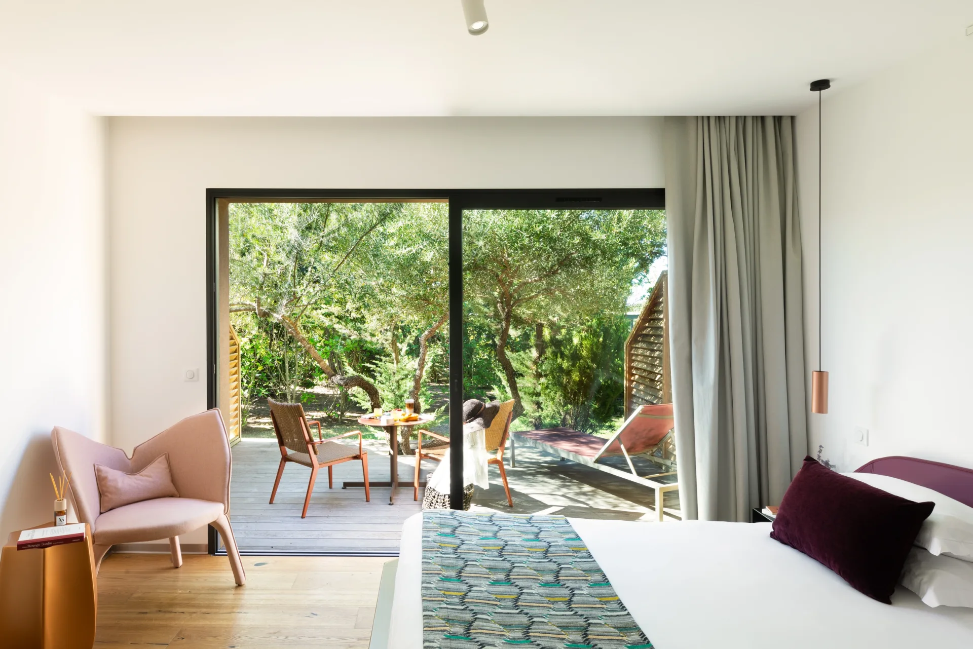 Hôtel Version Maquis Santa Manza interior