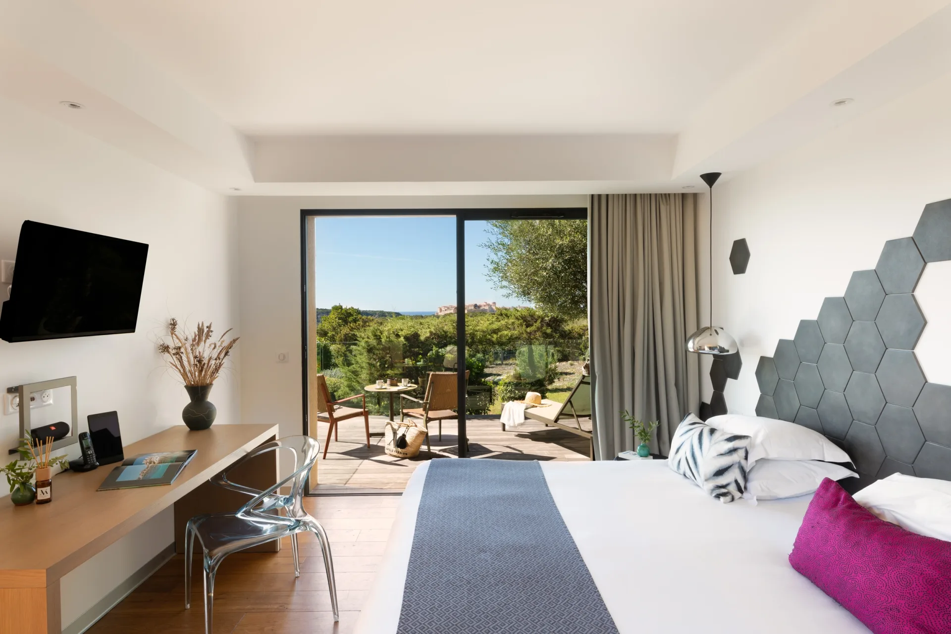 Hôtel Version Maquis Santa Manza interior