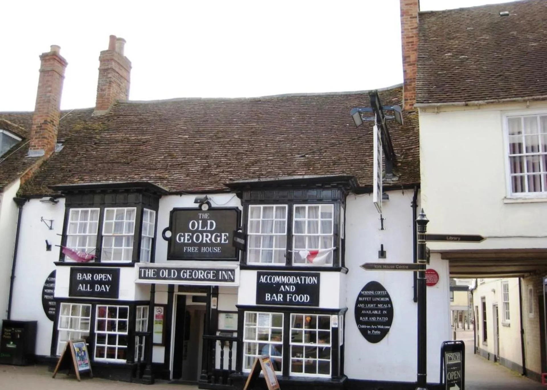 Dog Friendly Hotel $Milton Keynes - $Old George Hotel