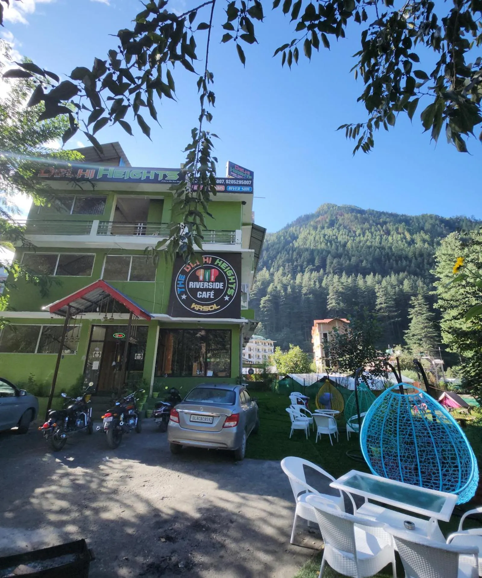 The Delhi heights riverside (rooms & café)