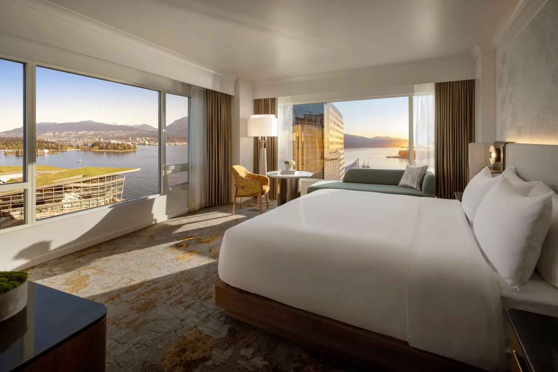 Fairmont Waterfront, a dog friendly hotel in Vancouver
