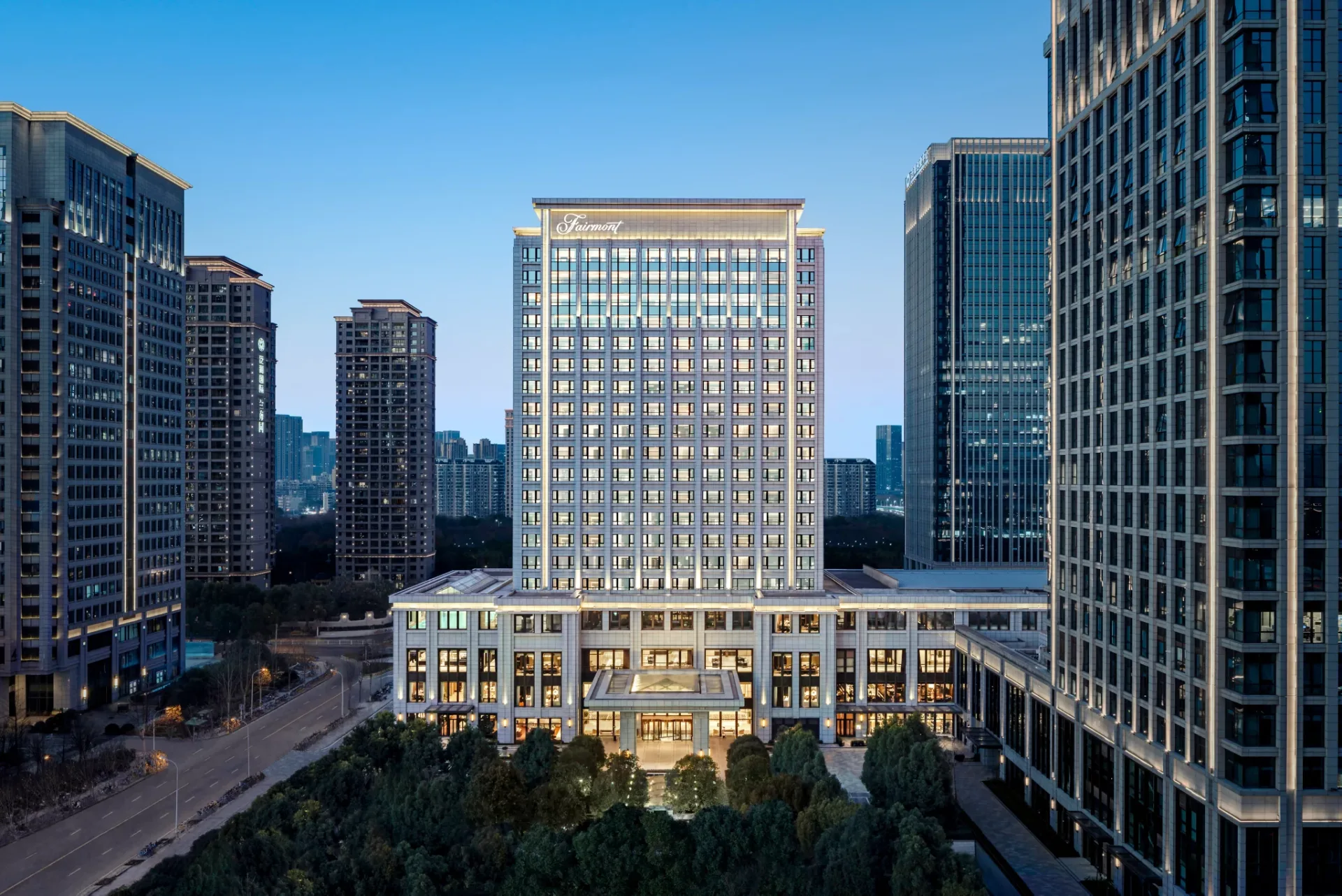 Fairmont Baku Flame Towers interior
