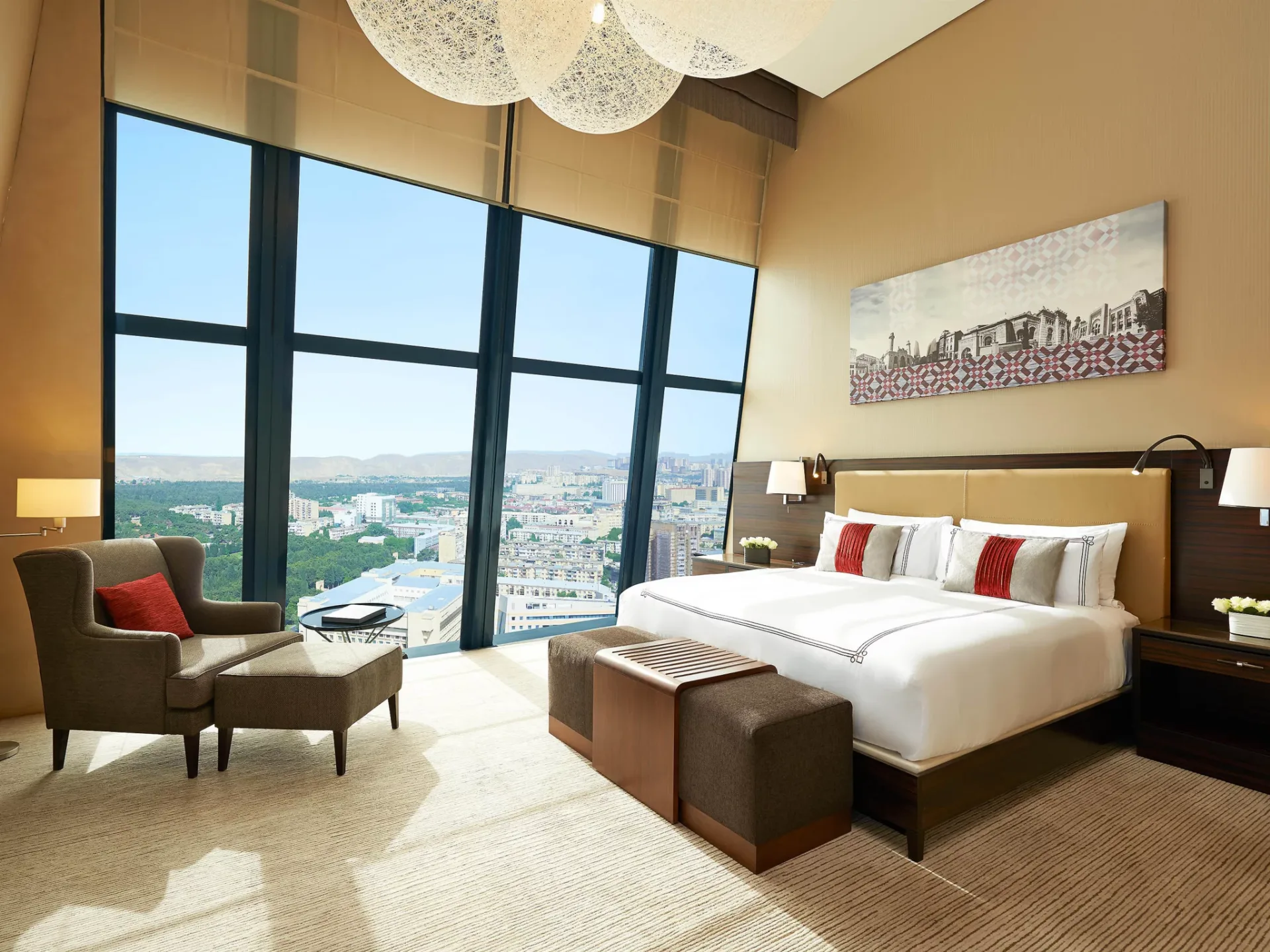 Fairmont Baku Flame Towers interior