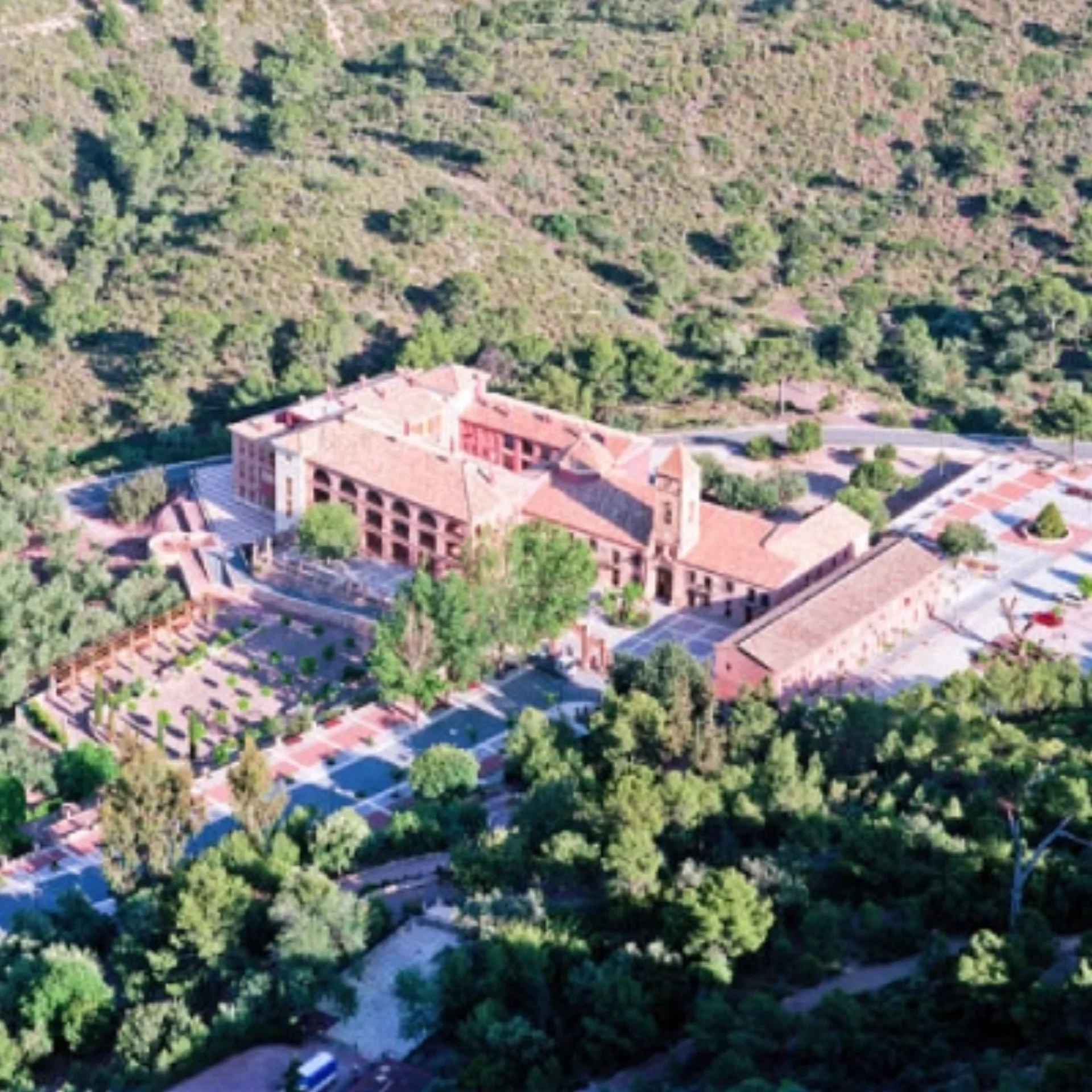Jardines de La Santa interior