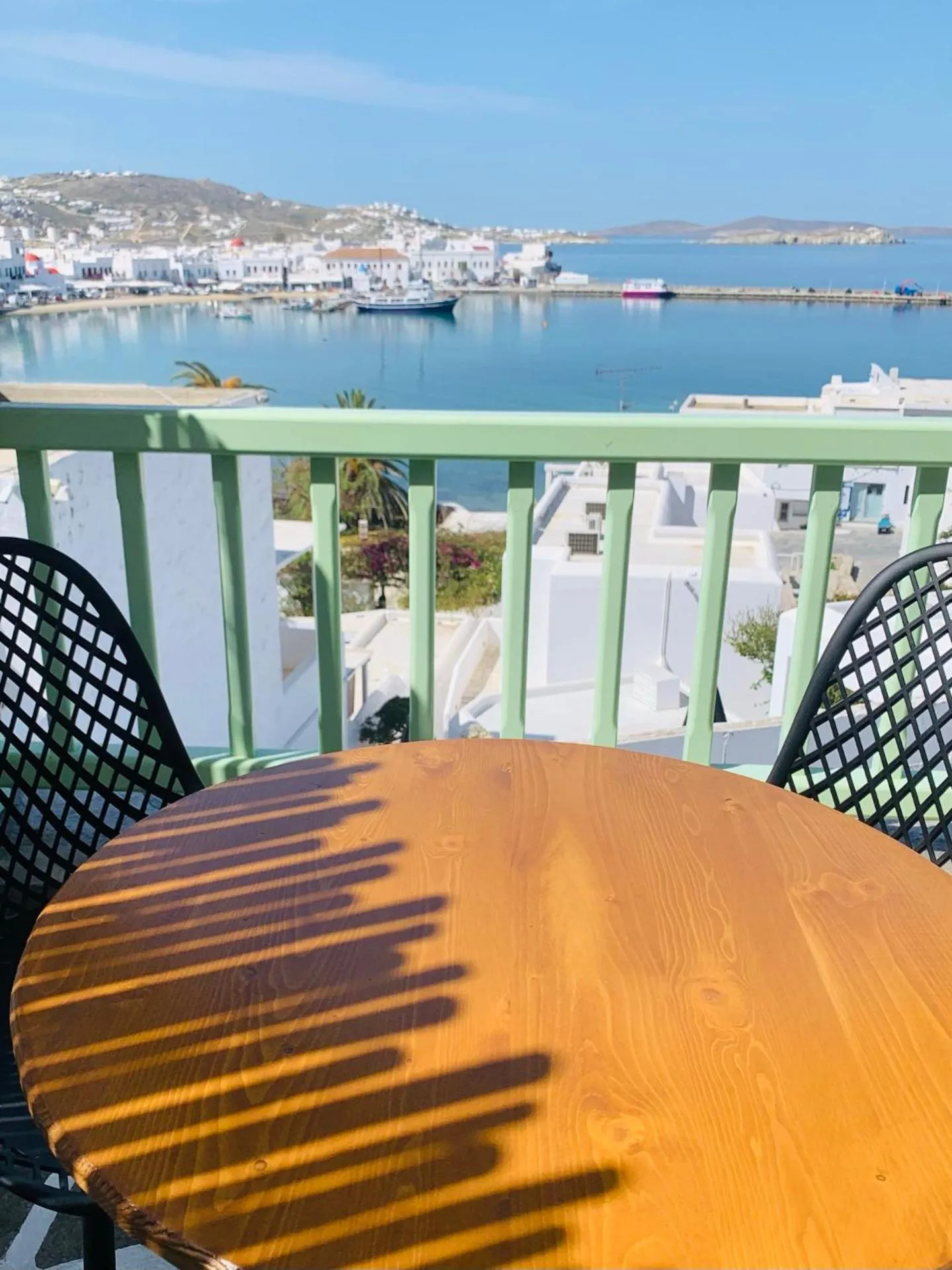 Yalos Hotel Sunset view Mykonos town private rooms