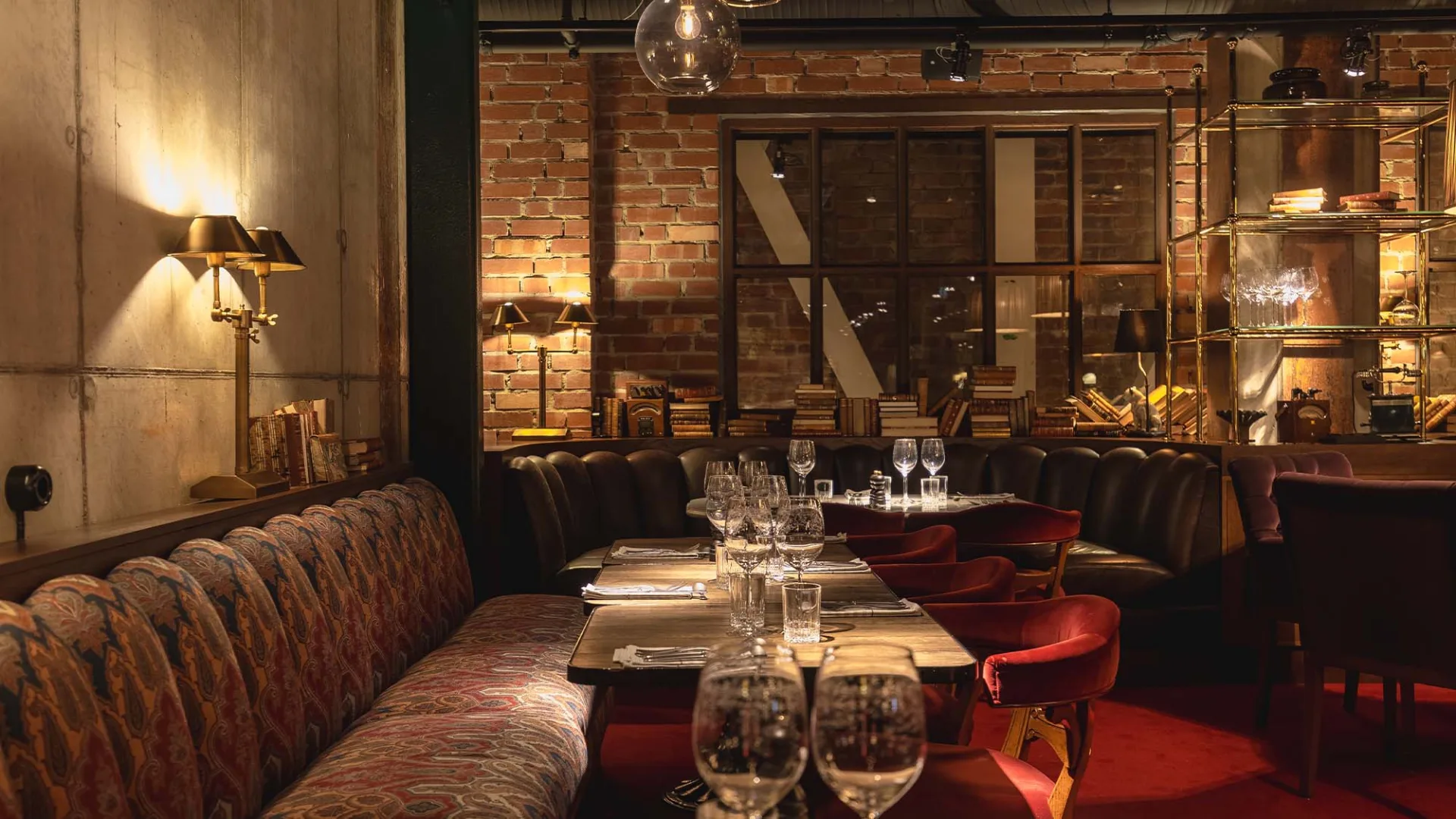 Steam Hotel interior