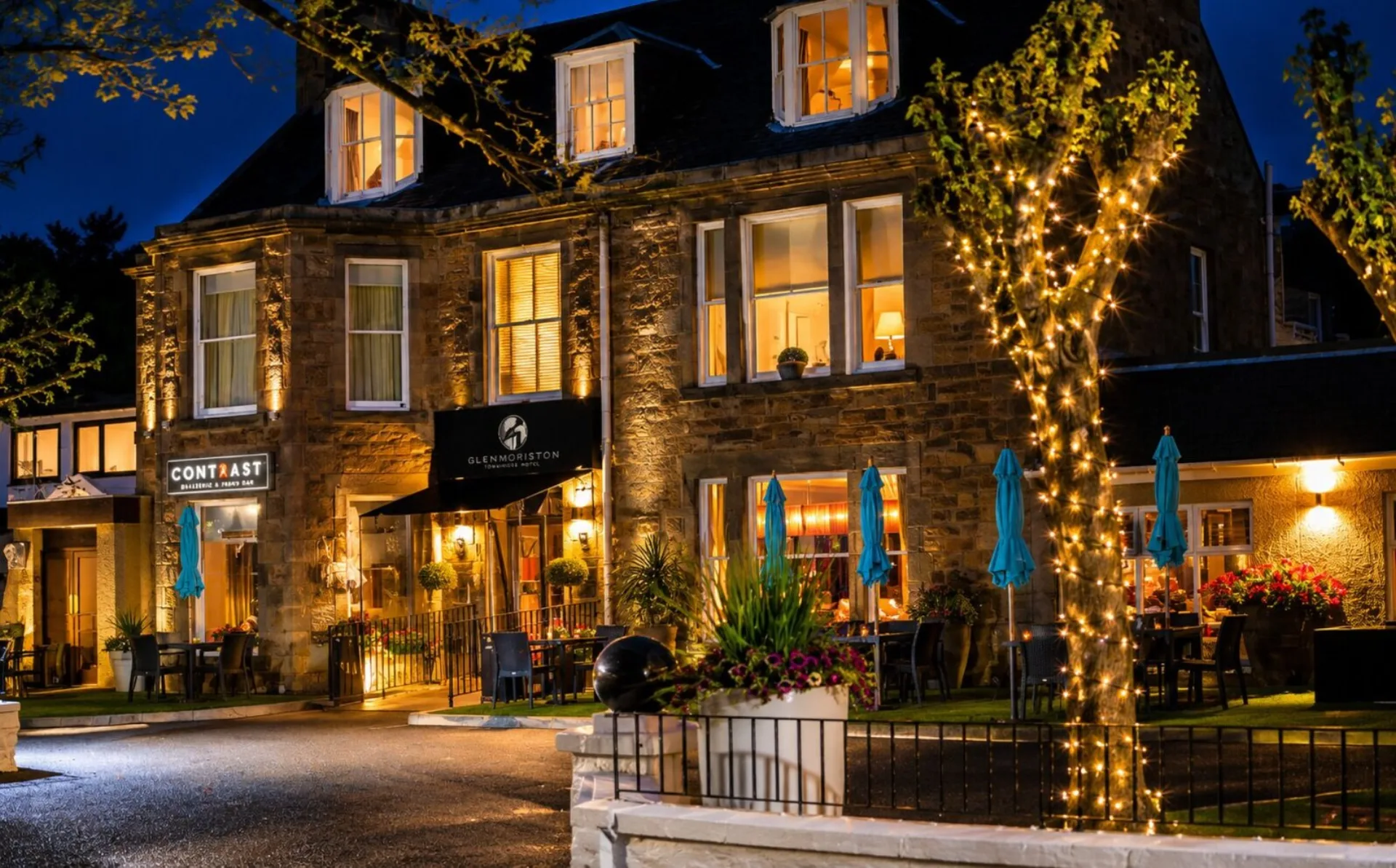 The Glenmoriston Townhouse Hotel interior