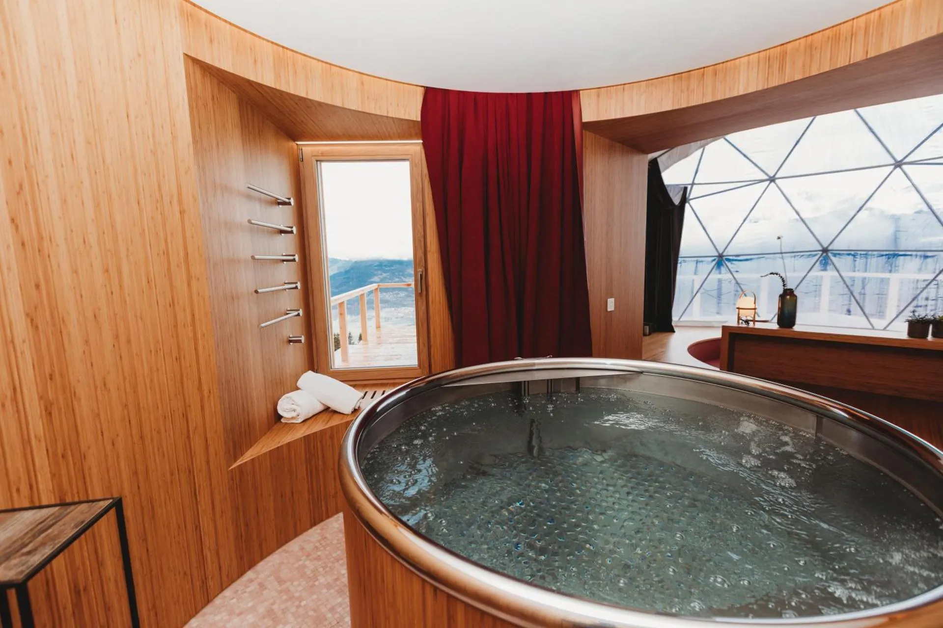 Dog Friendly Hotel $Monthey - $Whitepod Eco-Luxury Hotel
