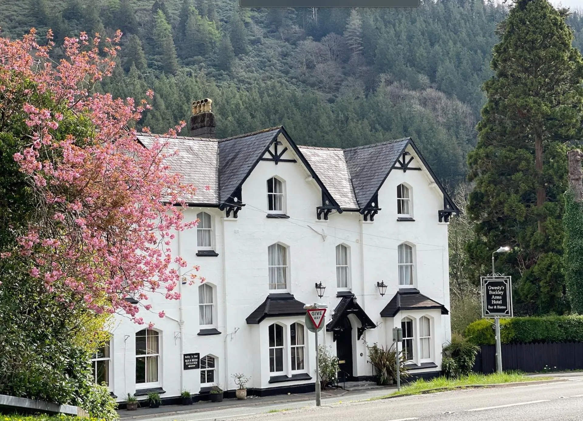 Dog Friendly Hotel $Dinas Mawddwy - $The Buckley Arms