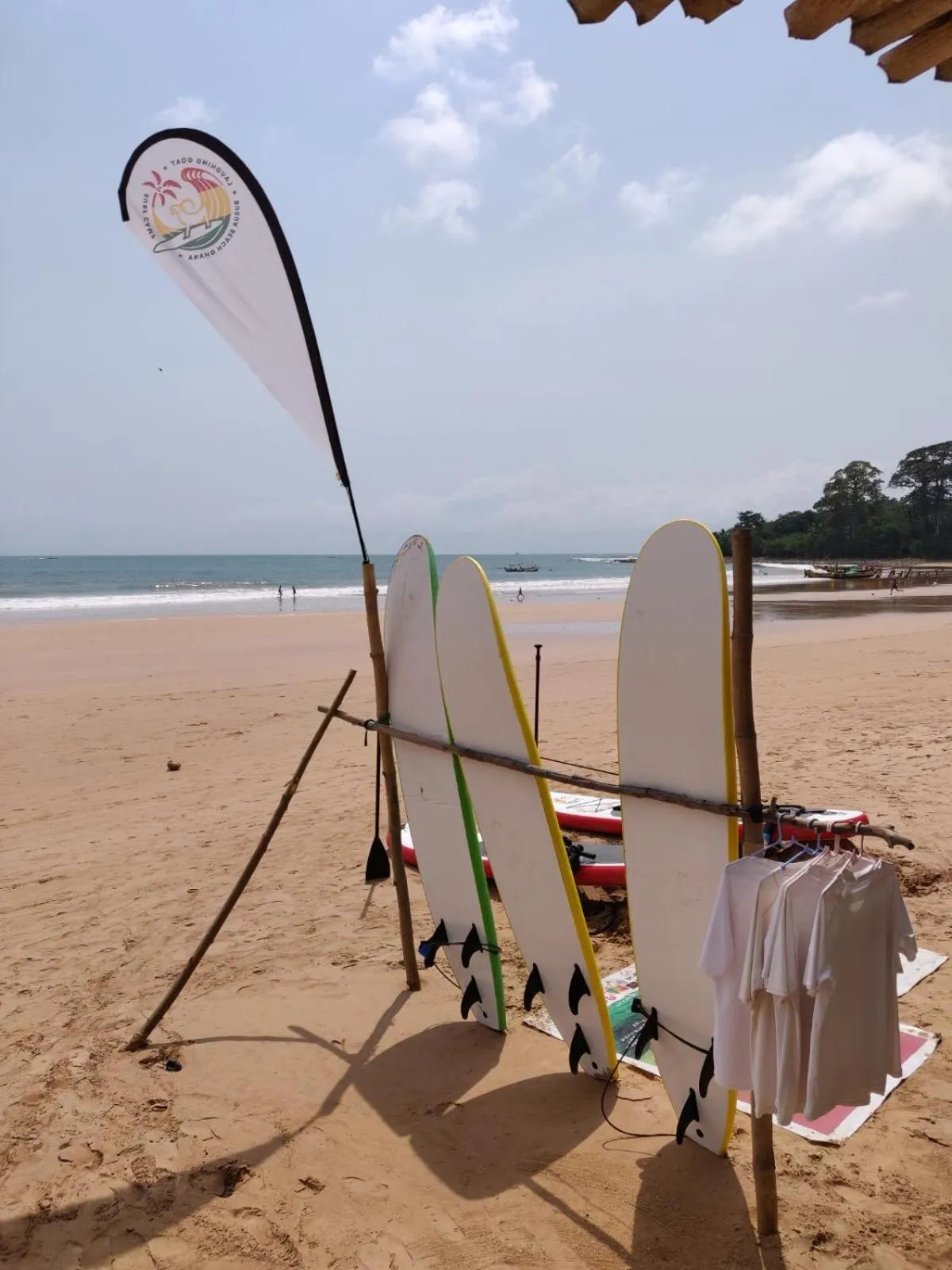 Dog Friendly Hotel $Busua - $Laughing Goat Ghana Hostel