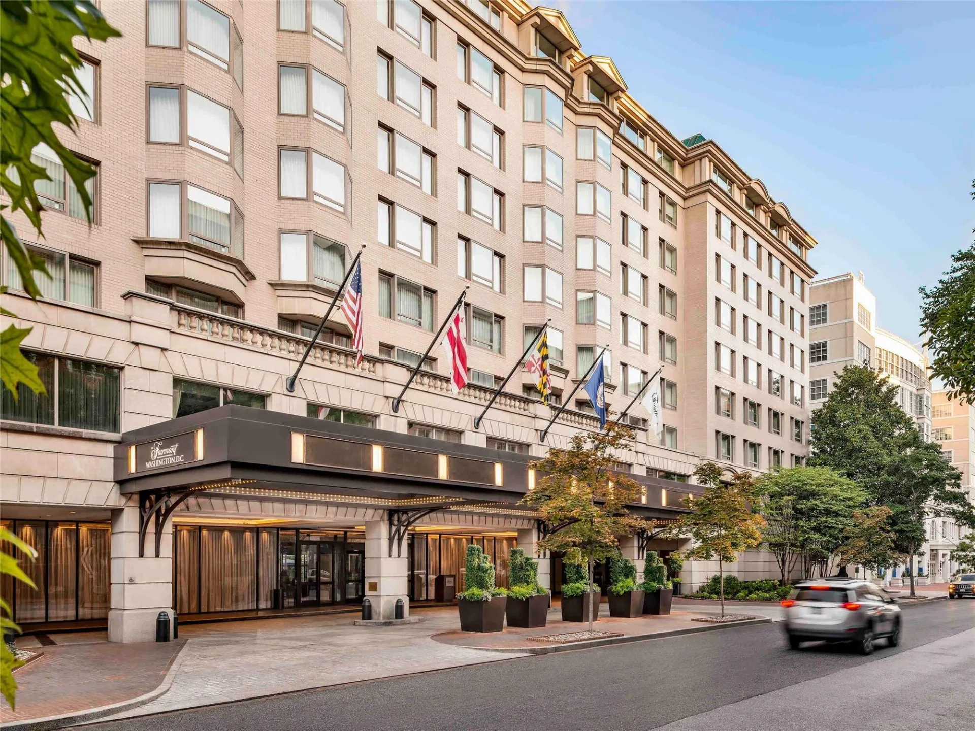 Fairmont Washington, a dog friendly hotel in Washington